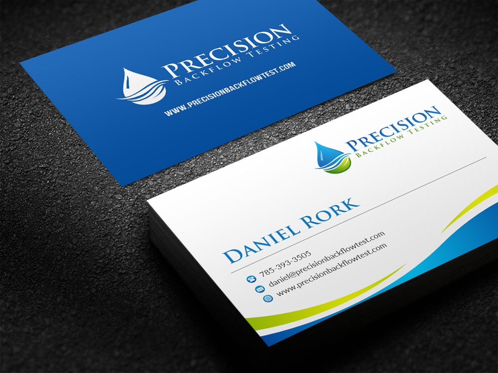 Precision Backflow Testing logo design by mattlyn