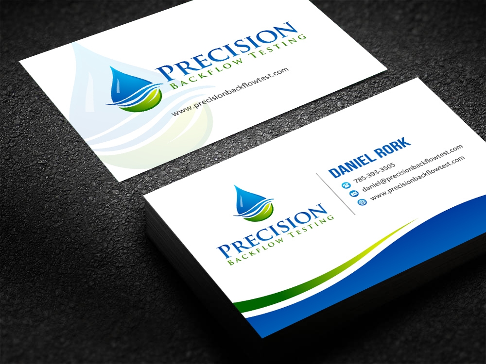 Precision Backflow Testing logo design by mattlyn
