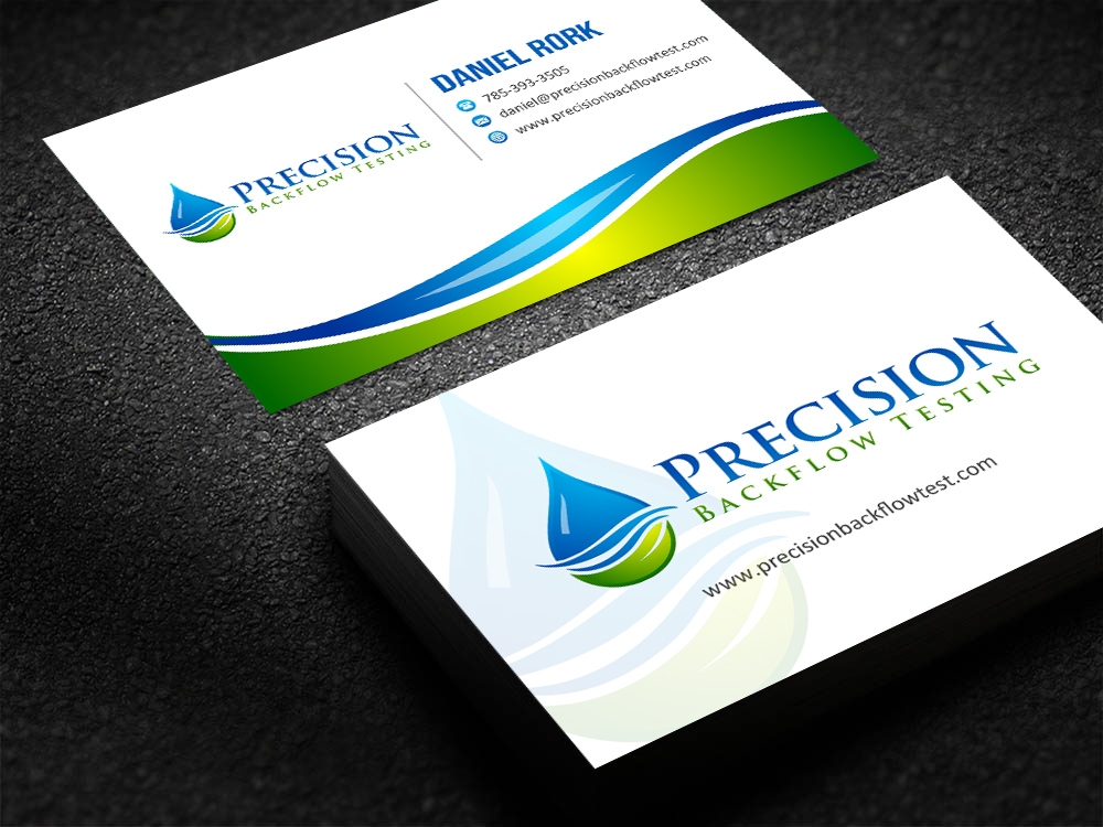Precision Backflow Testing logo design by mattlyn