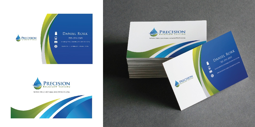 Precision Backflow Testing logo design by Boooool