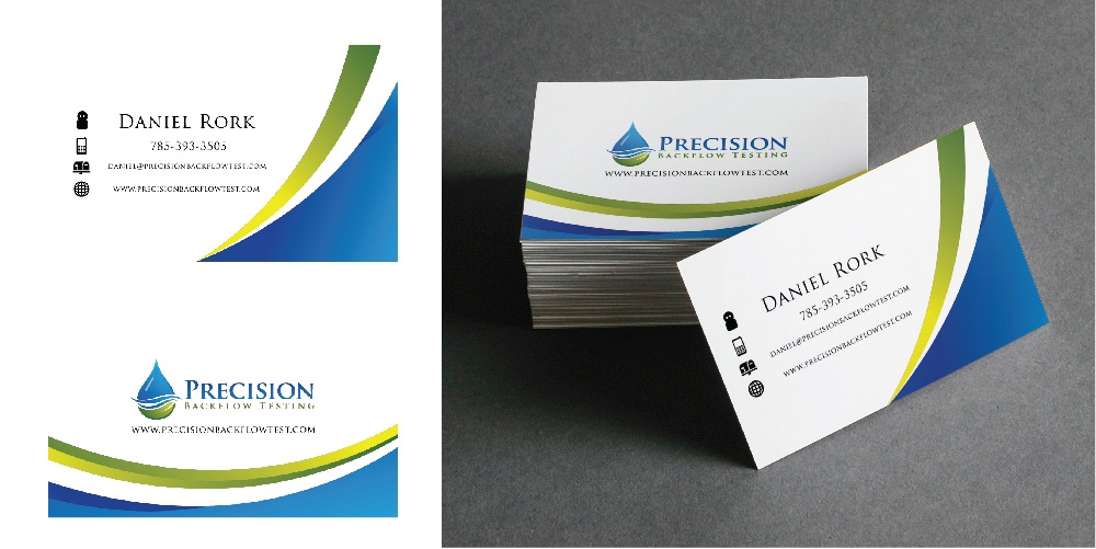 Precision Backflow Testing logo design by Boooool