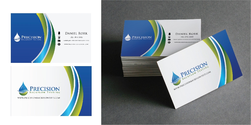 Precision Backflow Testing logo design by Boooool