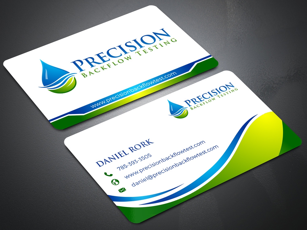 Precision Backflow Testing logo design by Gelotine