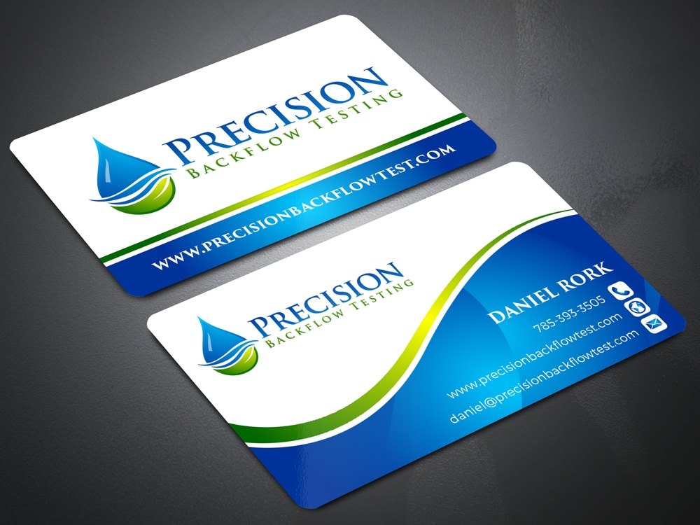 Precision Backflow Testing logo design by Gelotine