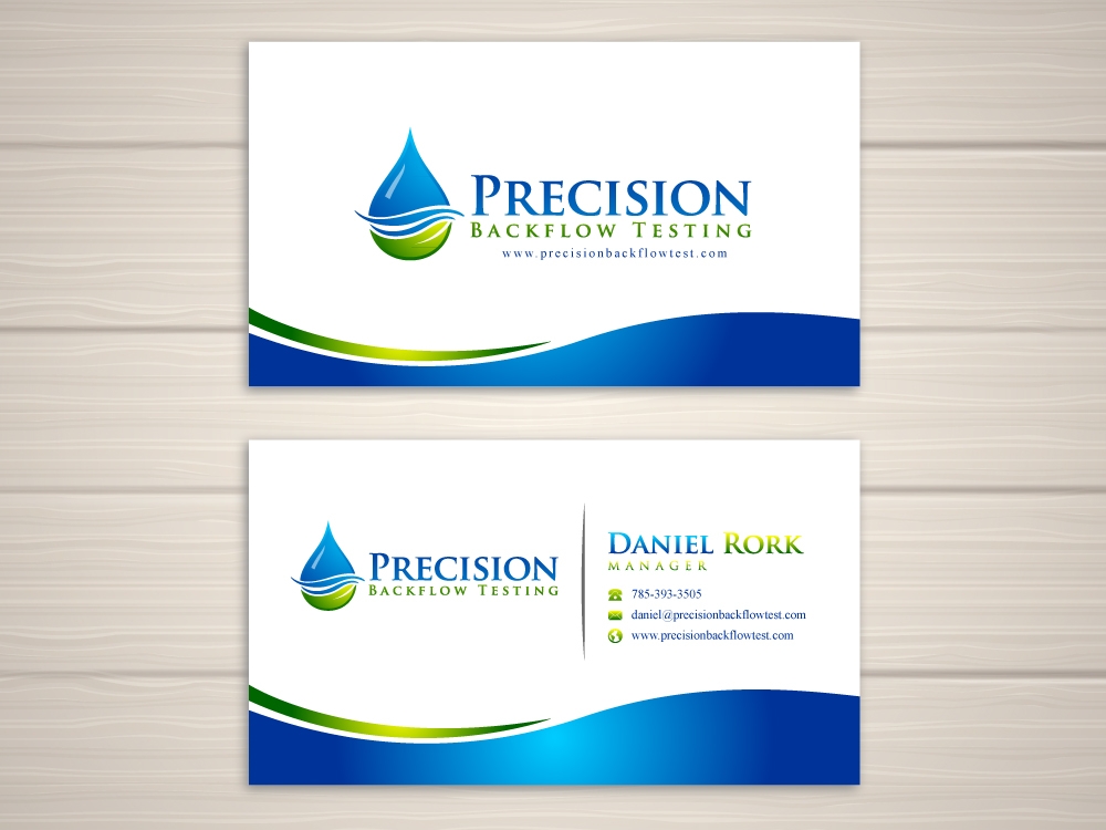 Precision Backflow Testing logo design by labo