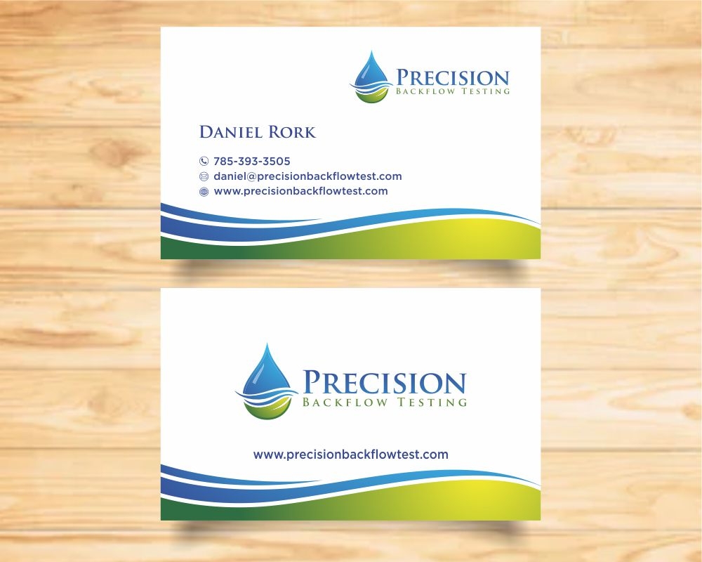 Precision Backflow Testing logo design by agus