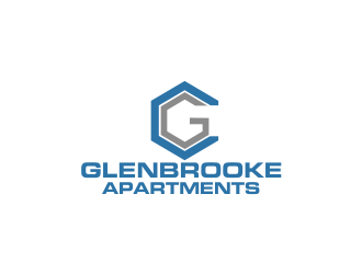 Glenbrooke Apartments logo design by Greenlight