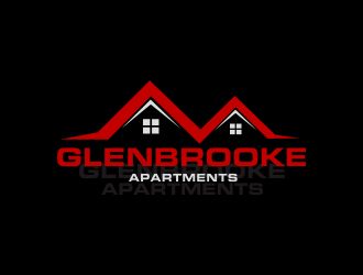 Glenbrooke Apartments logo design by Greenlight
