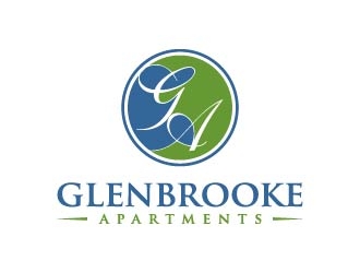 Glenbrooke Apartments logo design by maserik