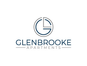 Glenbrooke Apartments logo design by pixalrahul
