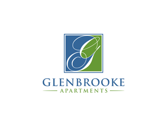 Glenbrooke Apartments logo design by ndaru