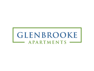 Glenbrooke Apartments logo design by ndaru