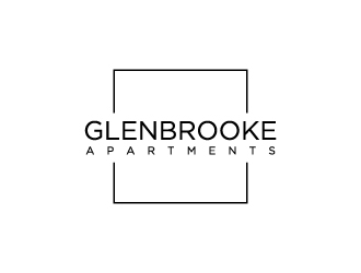 Glenbrooke Apartments logo design by labo