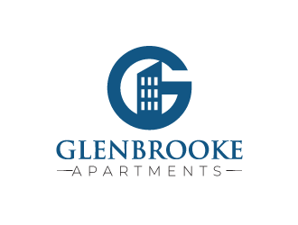 Glenbrooke Apartments logo design by yans