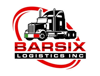 BARSIX LOGISTICS INC  logo design by daywalker
