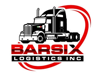 BARSIX LOGISTICS INC  logo design by daywalker