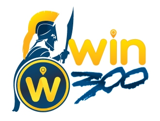 WIN 300 logo design by dshineart