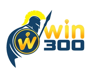 WIN 300 logo design by Erasedink