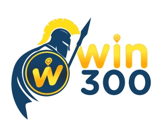 WIN 300 logo design by Erasedink