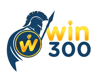 WIN 300 logo design by Erasedink