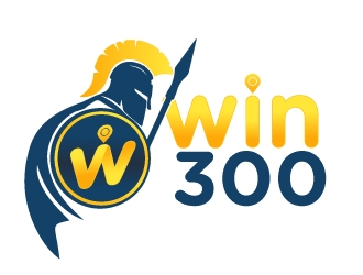 WIN 300 logo design by Erasedink