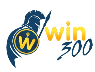 WIN 300 logo design by Erasedink