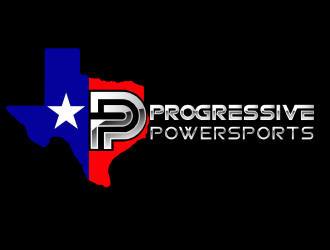 Progressive Powersports logo design by BeDesign
