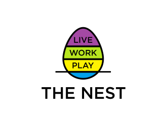 The Nest | Live Work Play Logo Design - 48hourslogo