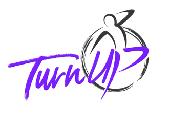 Turn Up logo design by megalogos