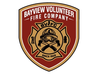 Bayview Volunteer Fire Company  logo design by jaize