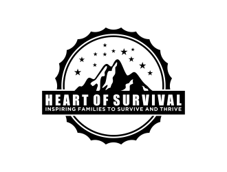 Heart of Survival logo design by BlessedArt