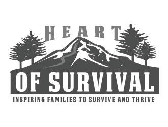 Heart of Survival logo design by Suvendu