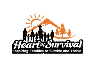 Heart of Survival logo design by Foxcody