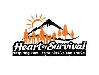 Heart of Survival logo design by Foxcody