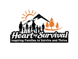Heart of Survival logo design by Foxcody