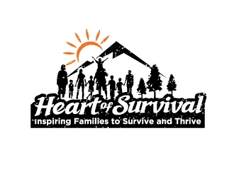 Heart of Survival logo design by Foxcody