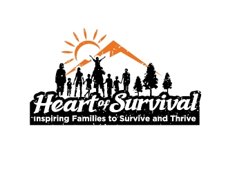 Heart of Survival logo design by Foxcody