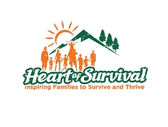 Heart of Survival logo design by Foxcody