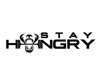 STAY HUNGRY logo design by Upoops