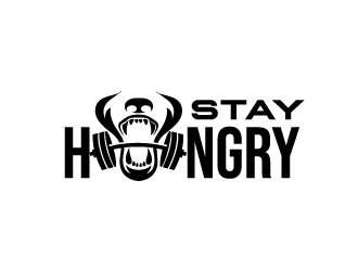 STAY HUNGRY logo design by Upoops