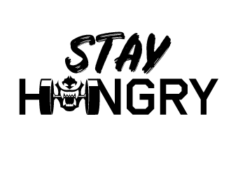 STAY HUNGRY logo design by justin_ezra