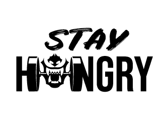 STAY HUNGRY logo design by justin_ezra