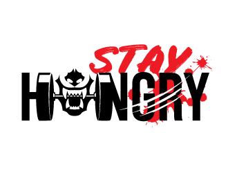 STAY HUNGRY logo design by justin_ezra