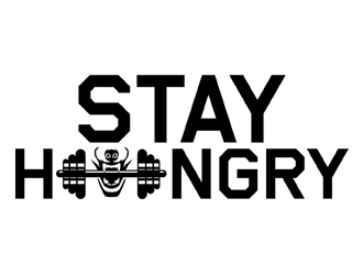 STAY HUNGRY logo design by MAXR