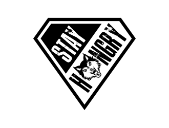 STAY HUNGRY logo design by nandoxraf