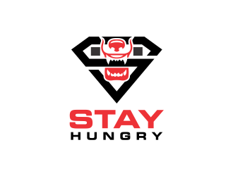 STAY HUNGRY logo design by mutafailan