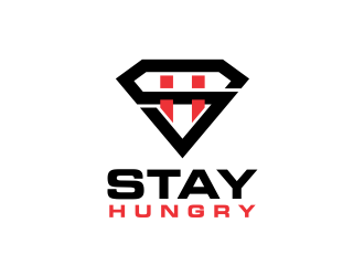 STAY HUNGRY logo design by mutafailan