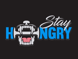 STAY HUNGRY logo design by DreamLogoDesign