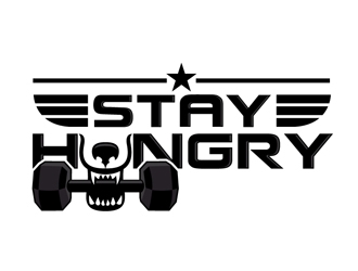 STAY HUNGRY logo design by DreamLogoDesign
