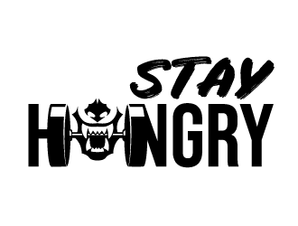 STAY HUNGRY logo design by justin_ezra